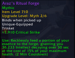 Araz&#39;s Ritual Forge