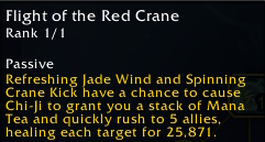 Flight of the Red Crane